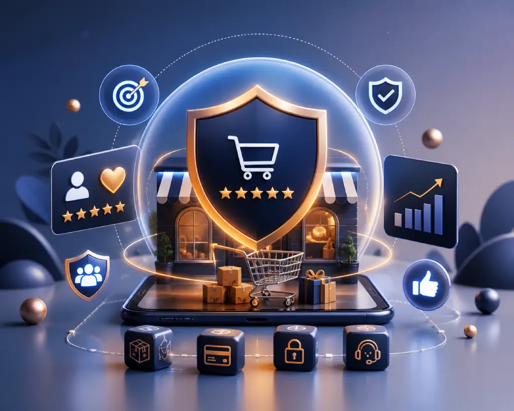E-commerce ORM Monitoring Dashboard Mockup