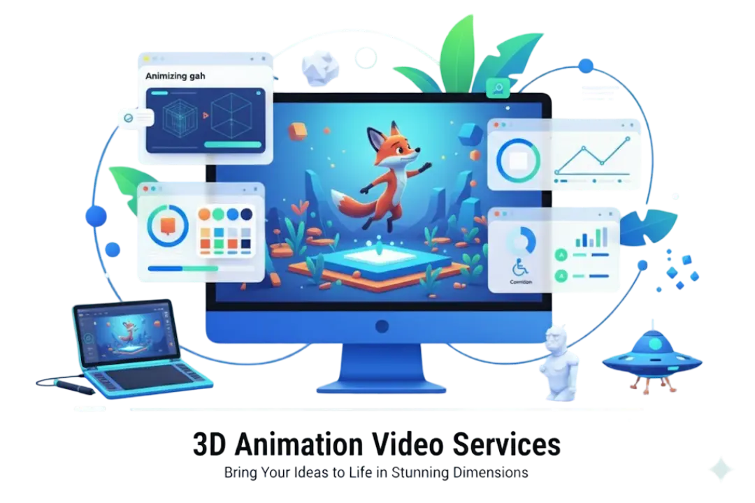 2D 3D Animation Services